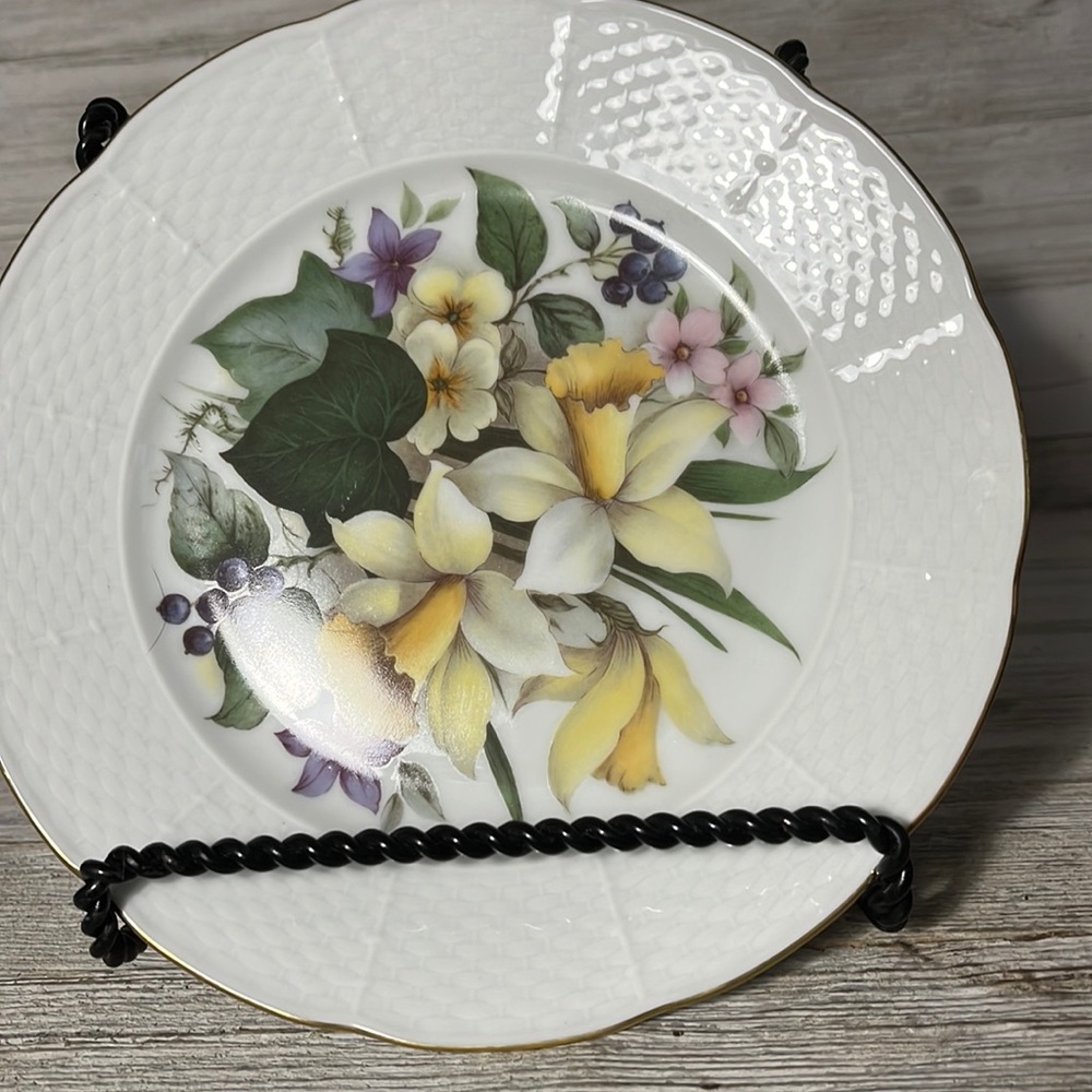 St. Martin Email de Limoges by Marino Salad plate